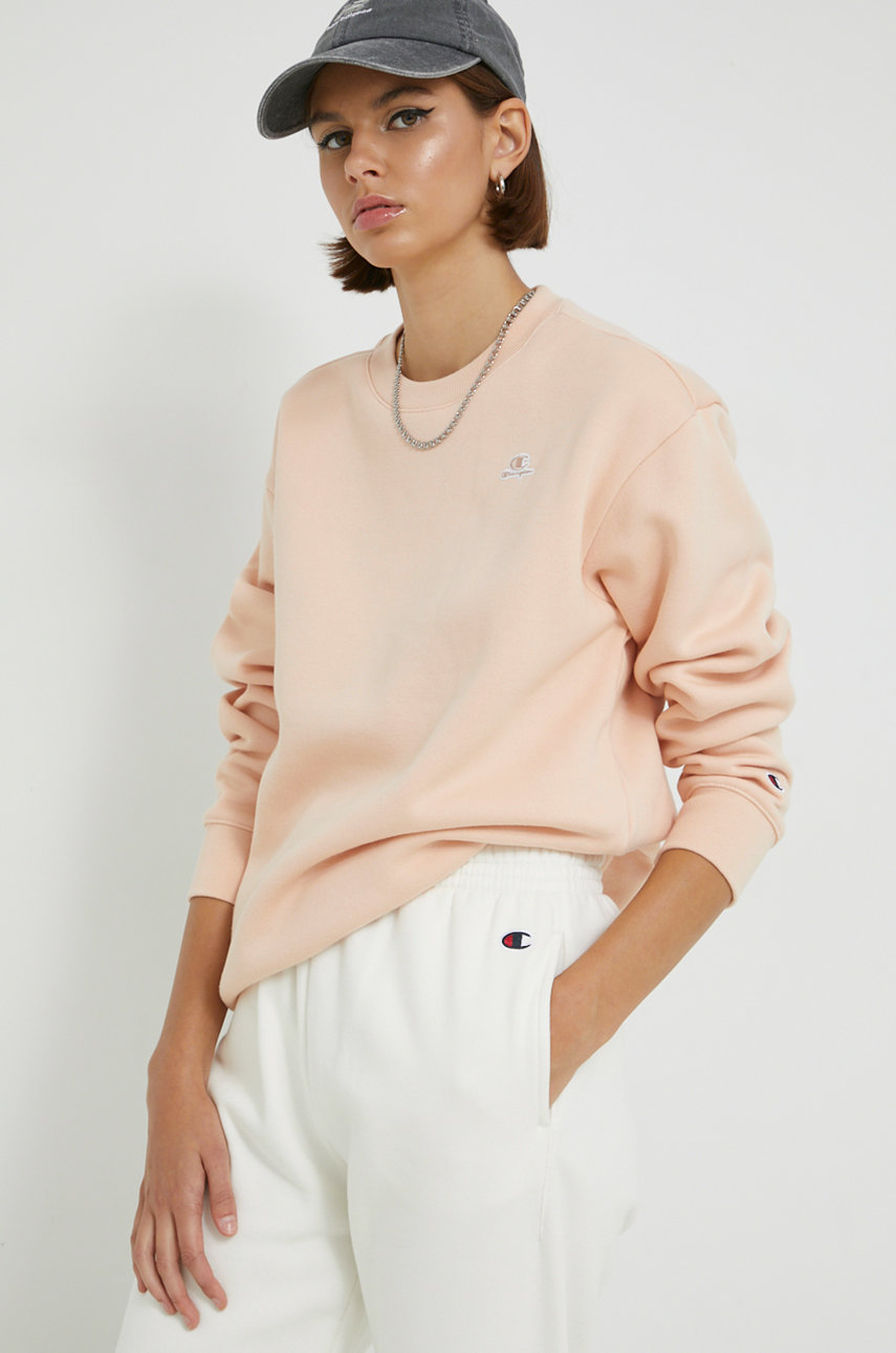 Champion sweatshirt women s orange color at PRM US