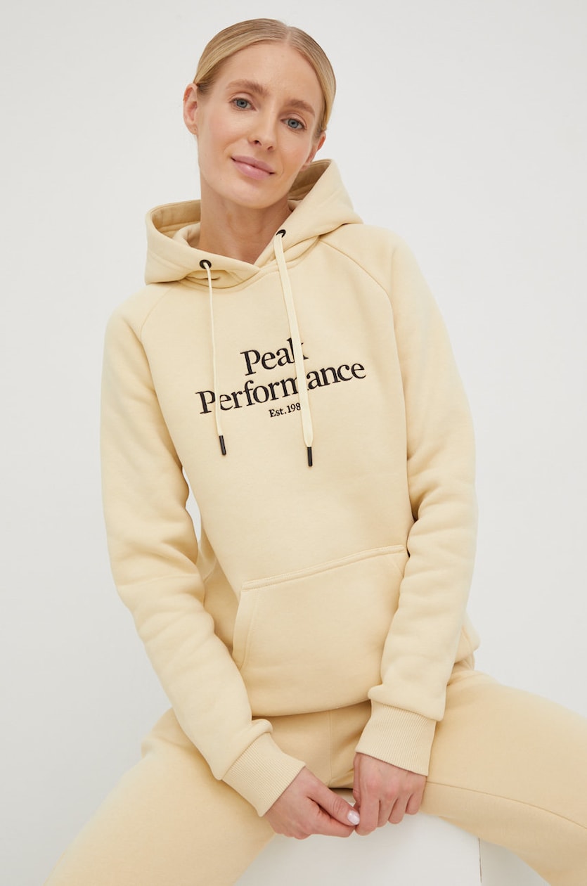 Peak performance hoodie clearance beige
