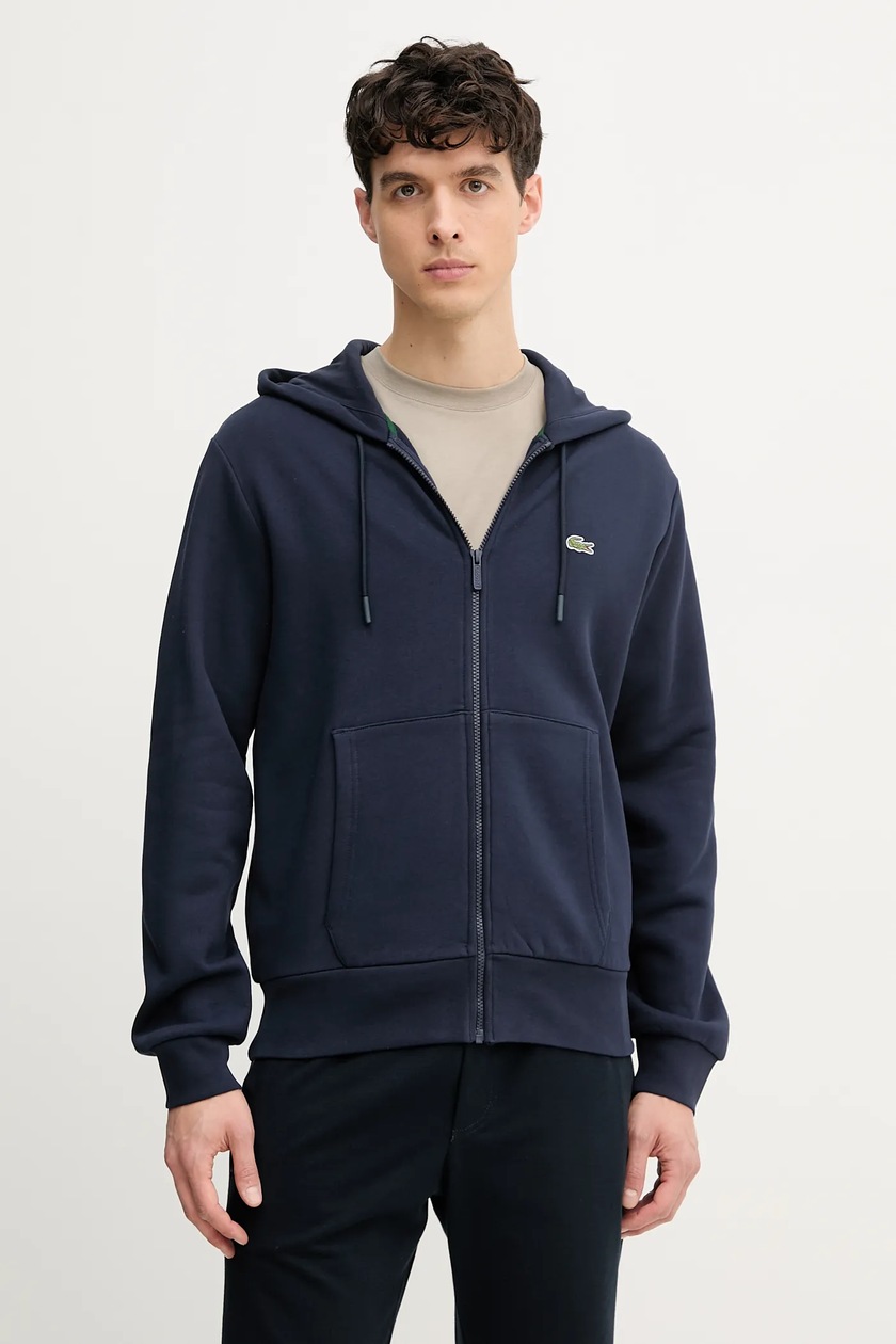 adidas Originals sweatshirt Track Top men's navy blue color