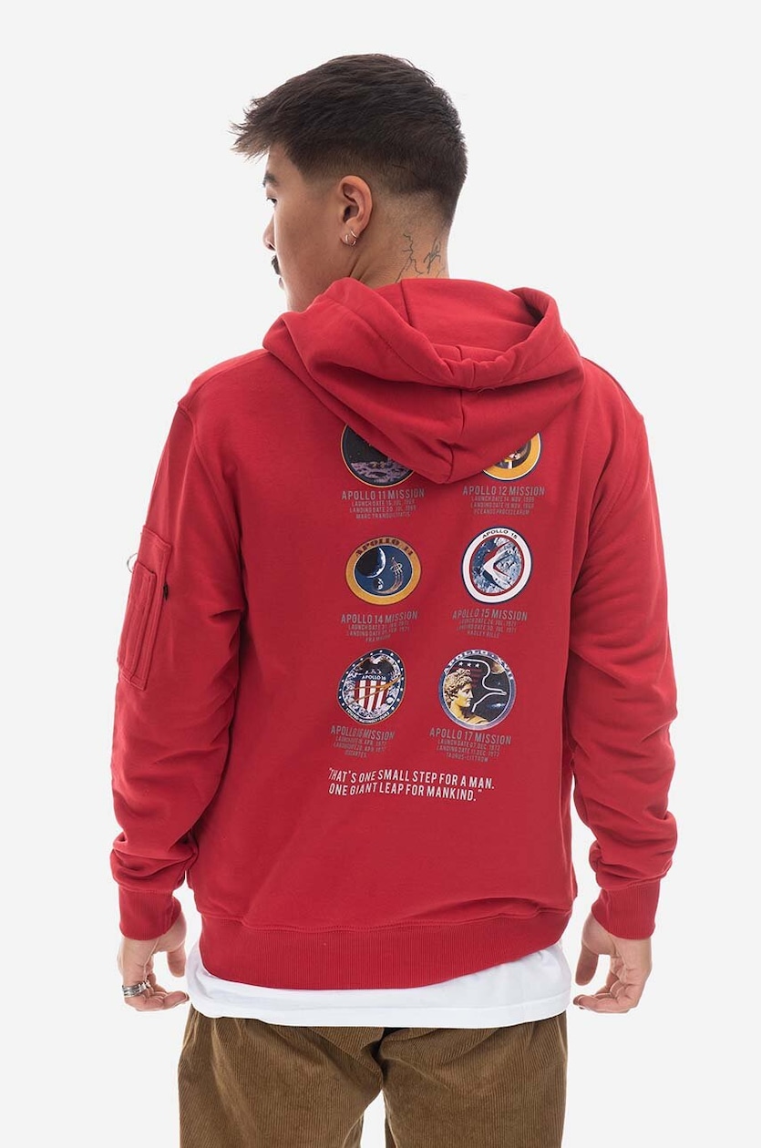 Alpha industries top apollo 11 hoodie