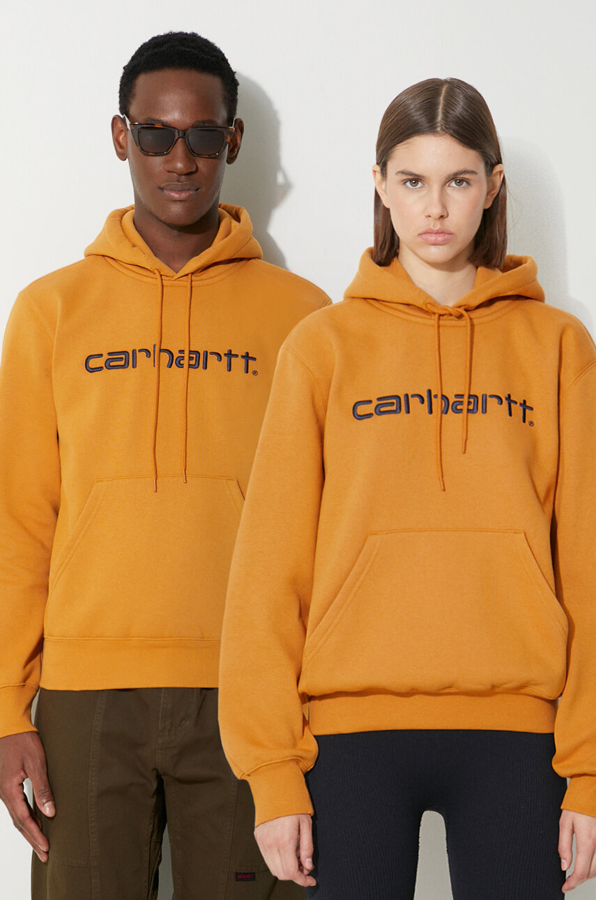 Carhartt orange sweatshirt deals