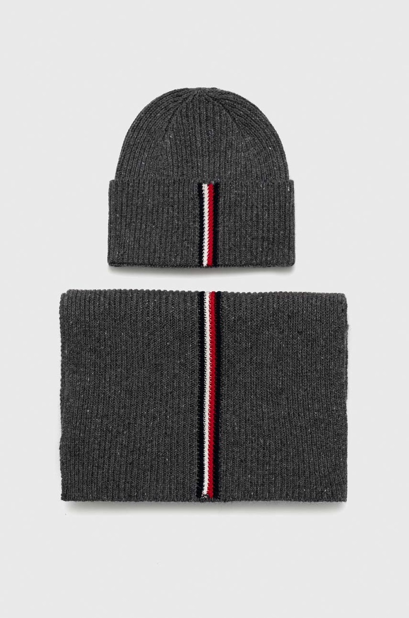 Tommy Hilfiger cappello e sciarpa di lana