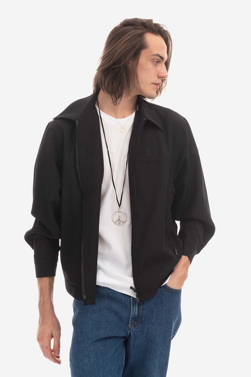 Cavalry Twill Varsity Jacket Black - Mens Clothing from