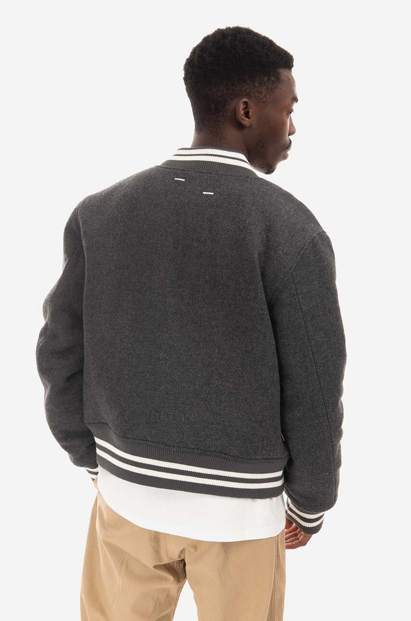 Filling Pieces wool blend bomber jacket Varsity Jacket PRM EU