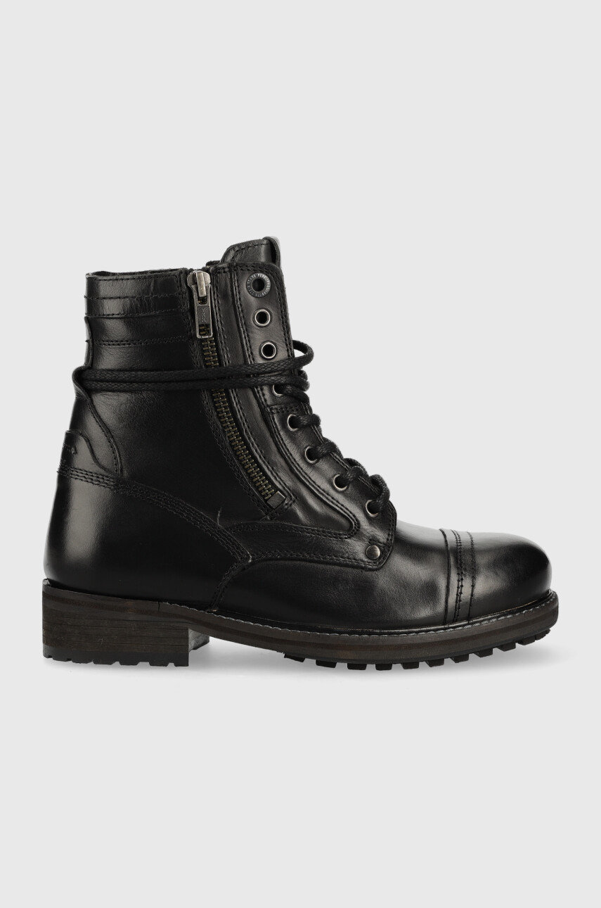 Pepe Jeans stivaletti alla caviglia in pelle Melting Combat Warm W acquista su Answear ANSWEAR