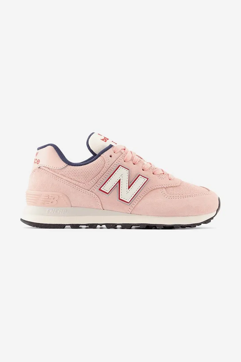 Кросівки New Balance WL574YP2 колір рожевий