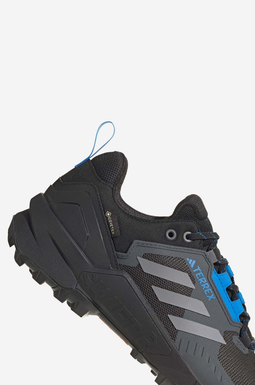 adidas Terrex Swift R3 Gore-Tex Core Black Grey Blue Rush HR1311