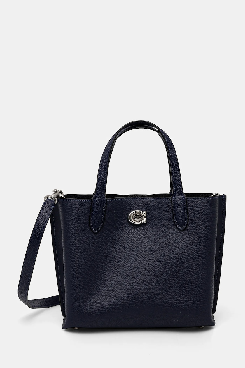Coach purse navy blue shop