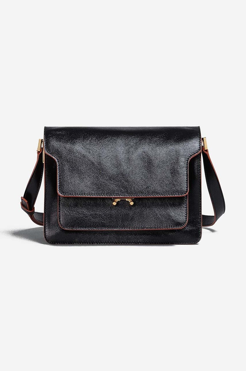 Marni Black Mini Trunk Bag