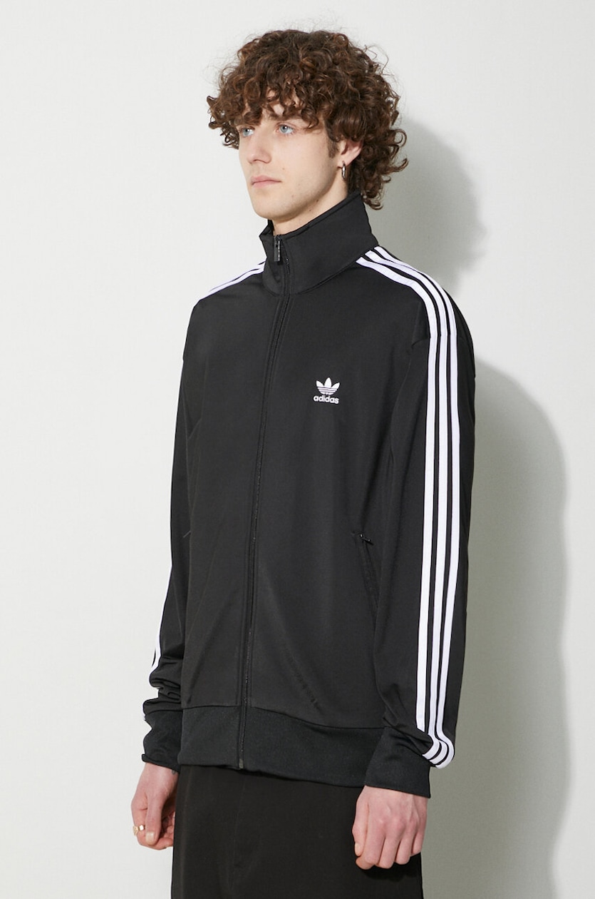 adidas Adicolor Classics Firebird Track Top Black IJ7058 at adidas Adicolor Classics Firebird Track Top Black IJ7058 at