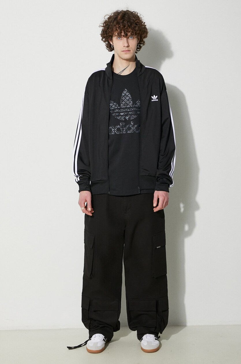 adidas Adicolor Classics Firebird Track Top Black IJ7058 at adidas Adicolor Classics Firebird Track Top Black IJ7058 at