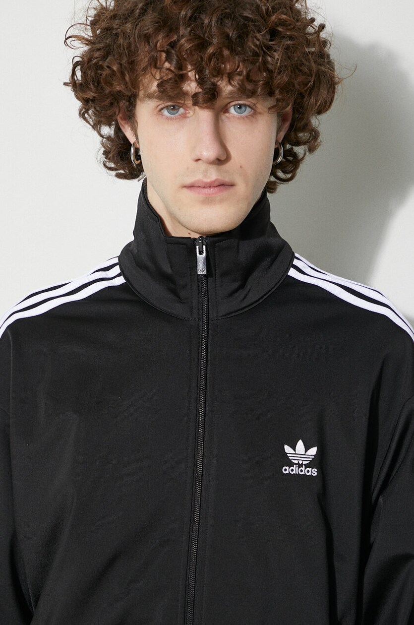 adidas Adicolor Classics Firebird Track Top Black IJ7058 at adidas Adicolor Classics Firebird Track Top Black IJ7058 at