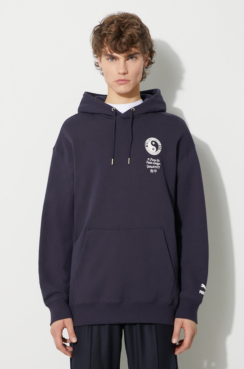 A Bathing Ape cotton sweatshirt Color Camo Shark Pullover