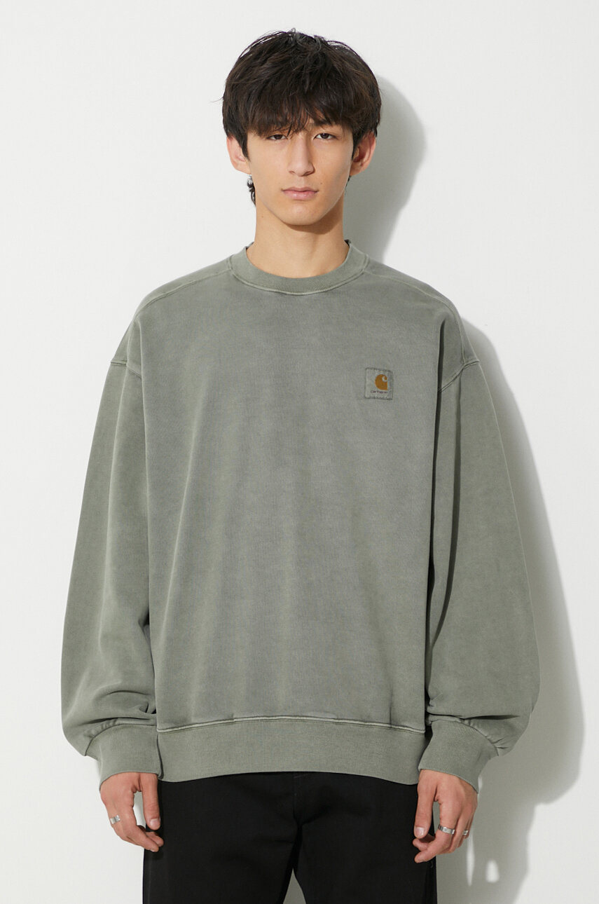 Green on sale carhartt sweatshirt