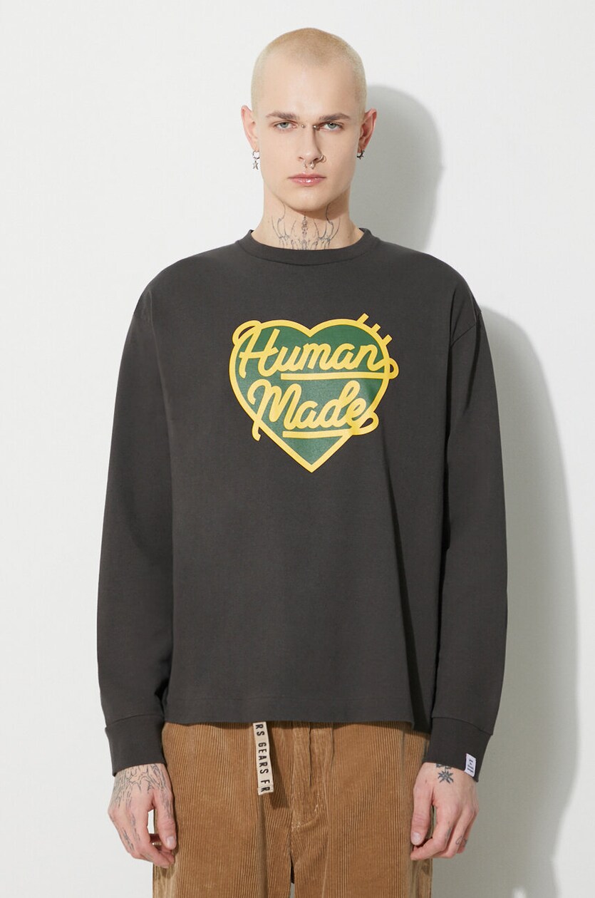 Human Made cotton longsleeve top Graphic PRM EU Human Made cotton longsleeve top Graphic PRM EU