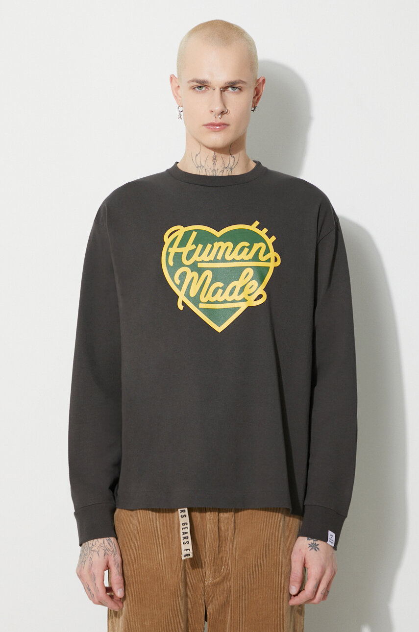 Human Made cotton longsleeve top Graphic PRM EU Human Made cotton longsleeve top Graphic PRM EU