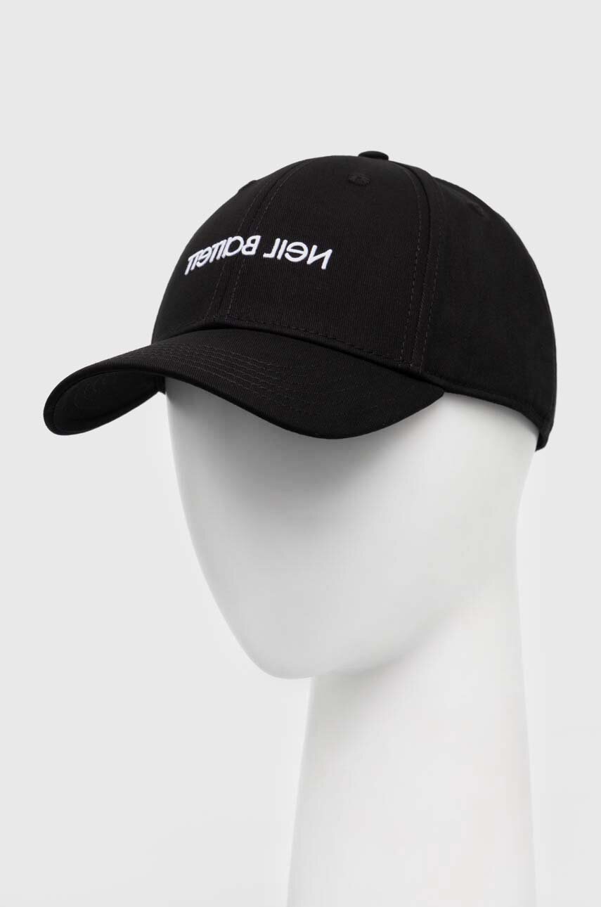 thisisneverthat cotton baseball cap T-Logo Cap black color at PRM US