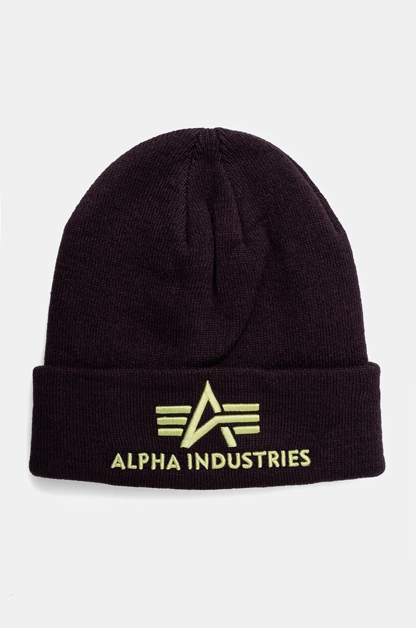 Helly Hansen beanie HH RIB BEANIE violet color 54020 at PRM US