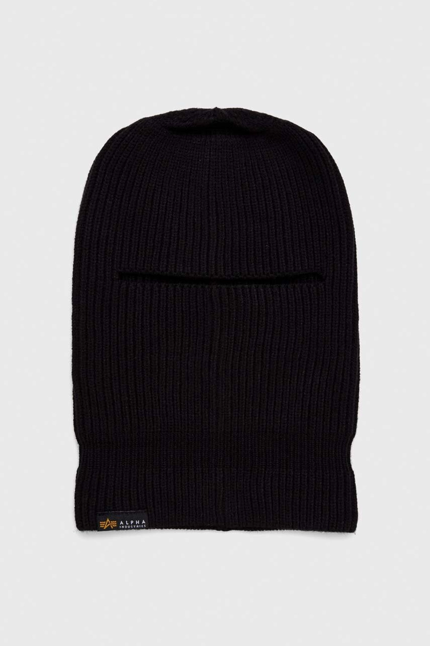 Alpha Industries balaclava Label Balaclava black color 138901.03 | buy on  PRM