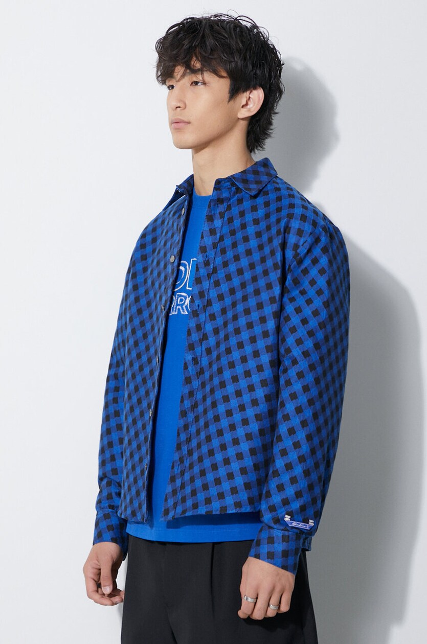 ADER error Blue Rolled Cuff Jeans