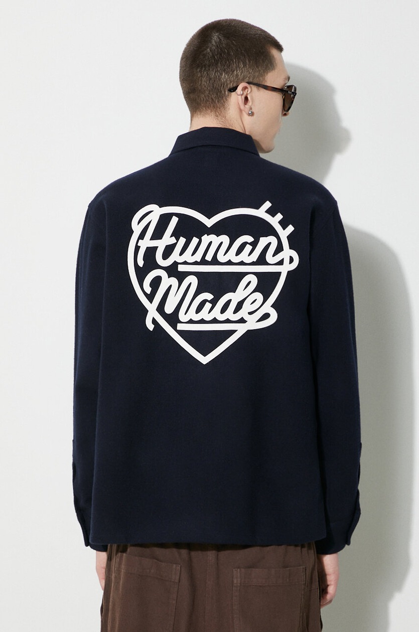 トップス WOOL CPO SHIRTS human made L WOOL CPO SHIRTS human made L