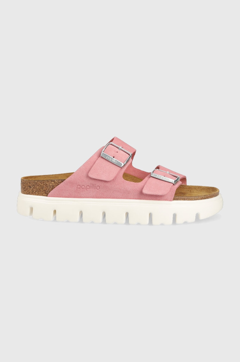 Birkenstock ciabatte slide in camoscio BIRKENSTOCK X PAPILLIO Arizona Chunky ANSWEAR