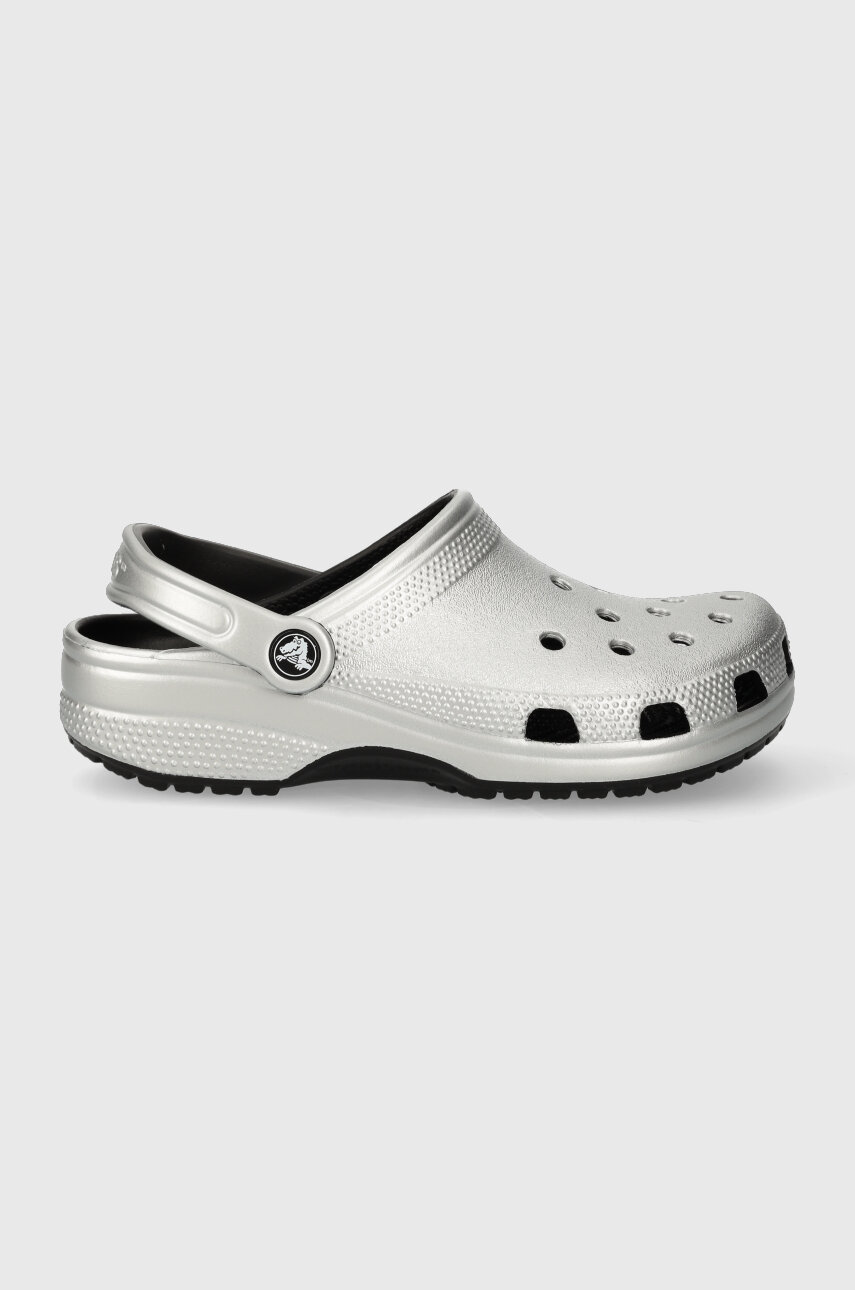 Crocs metallic top