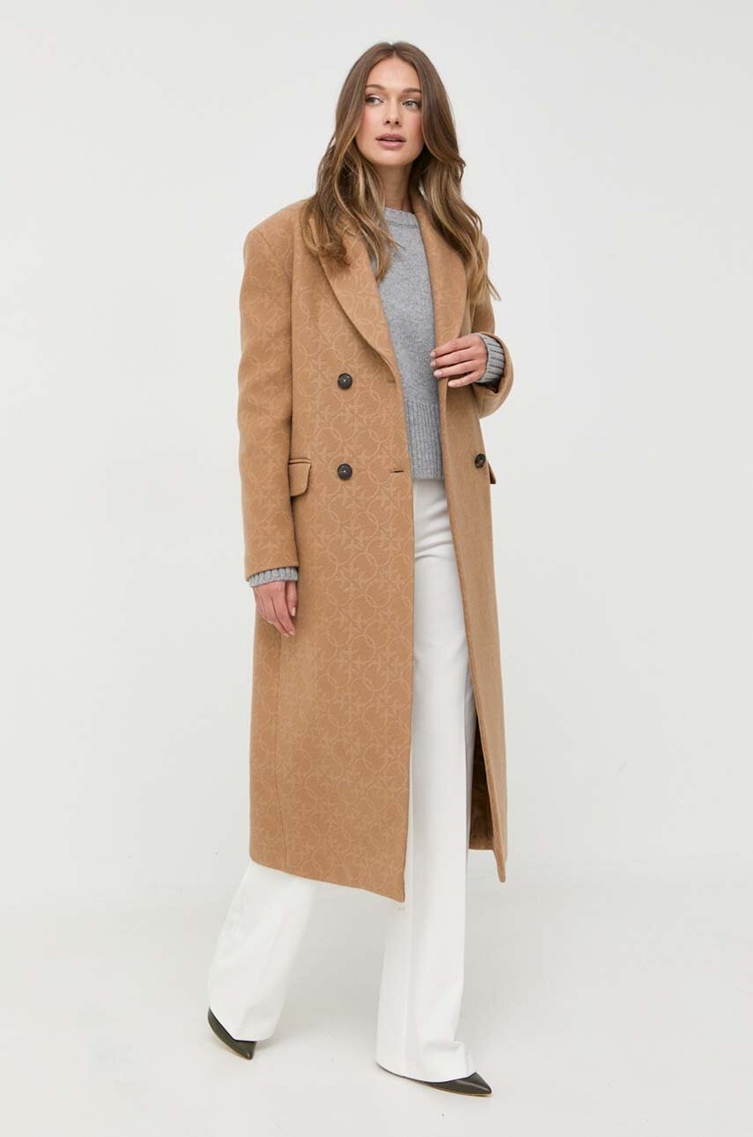 Pinko cappotto in lana
