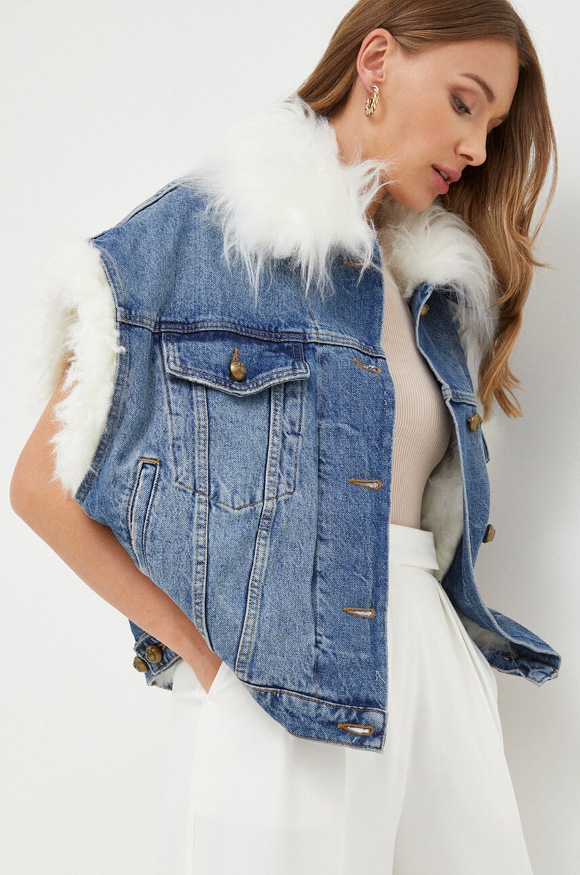 Parka Giubbotto Di Jeans Invernale Giacca Parka Giubbotto Di Jeans