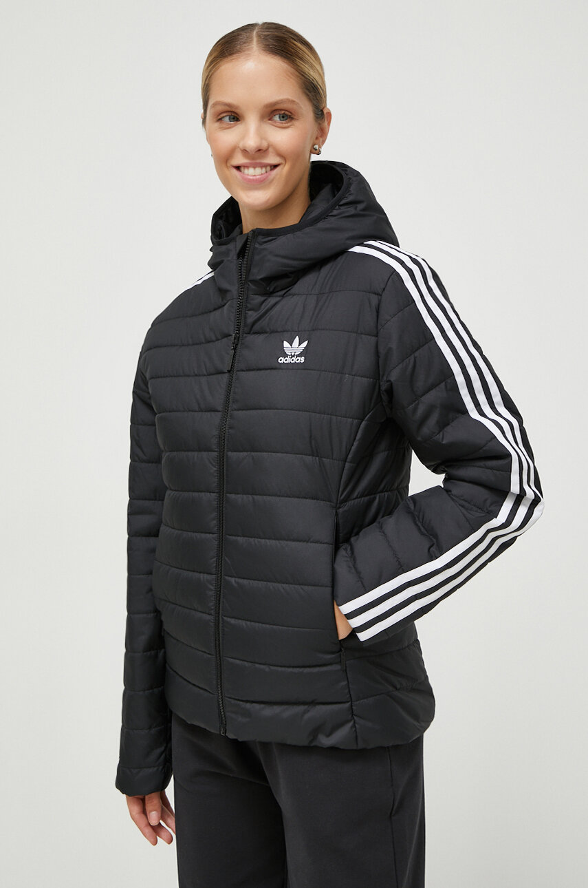 Adidas jacket women black Clearance