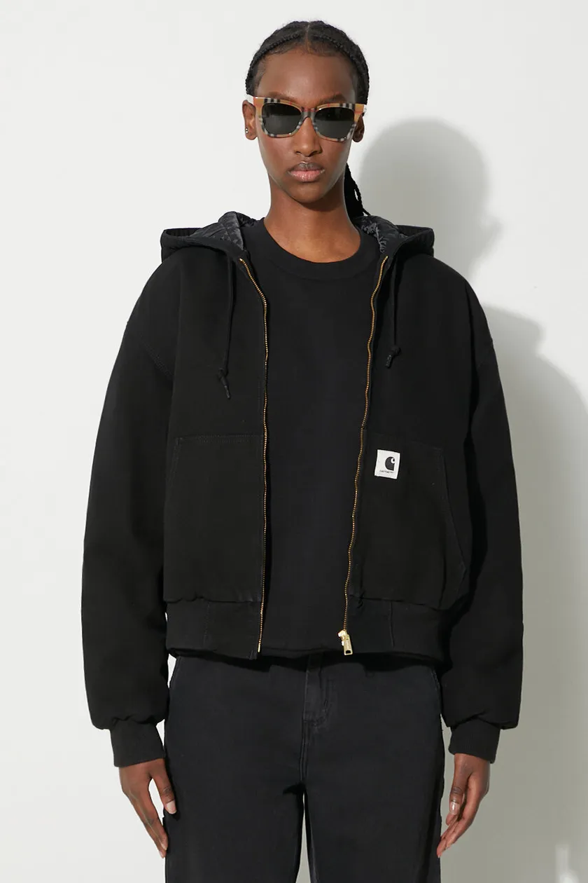 Carhartt WIP jacket women's black color | buy on PRM