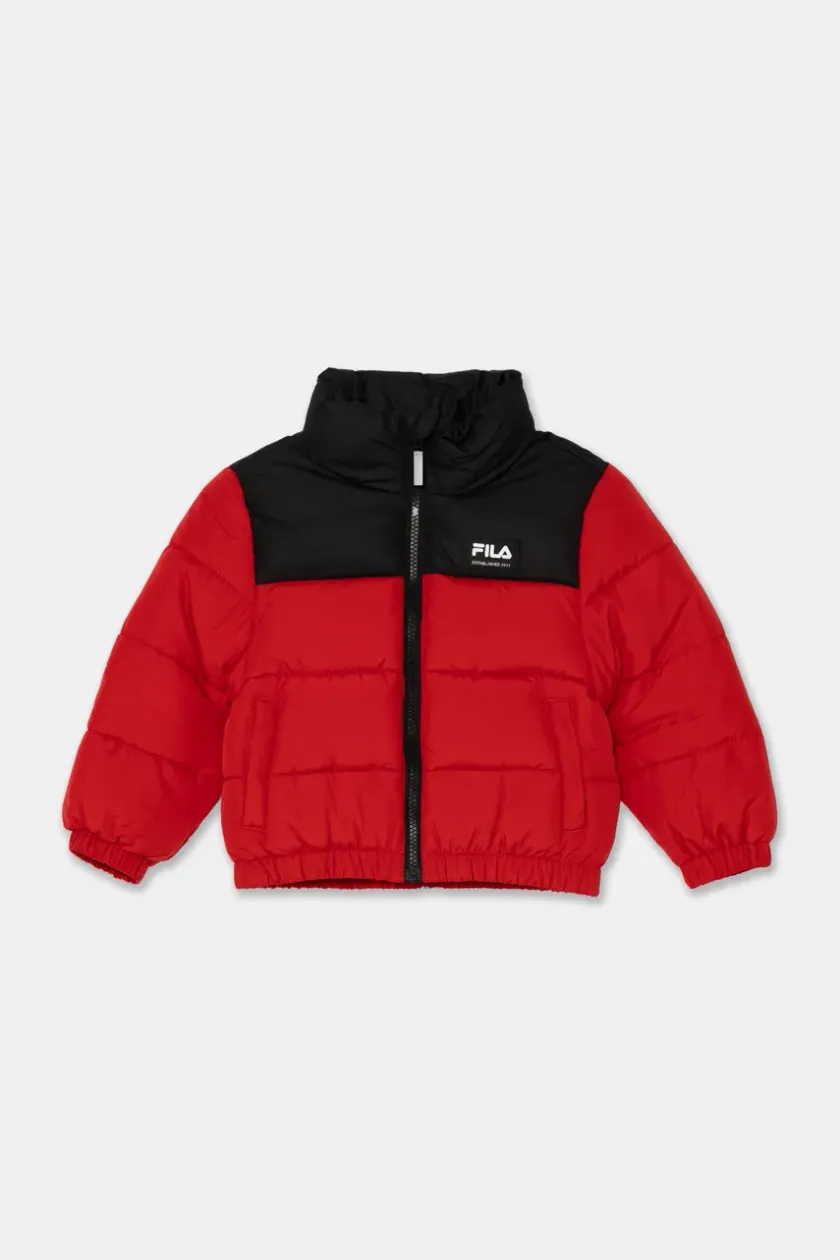 Felpa fila bambino rosso on sale