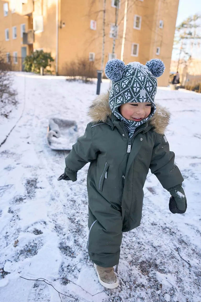 Детский зимний комбинезон Reima Gotland цвет зелёный | ANSWEAR.ua