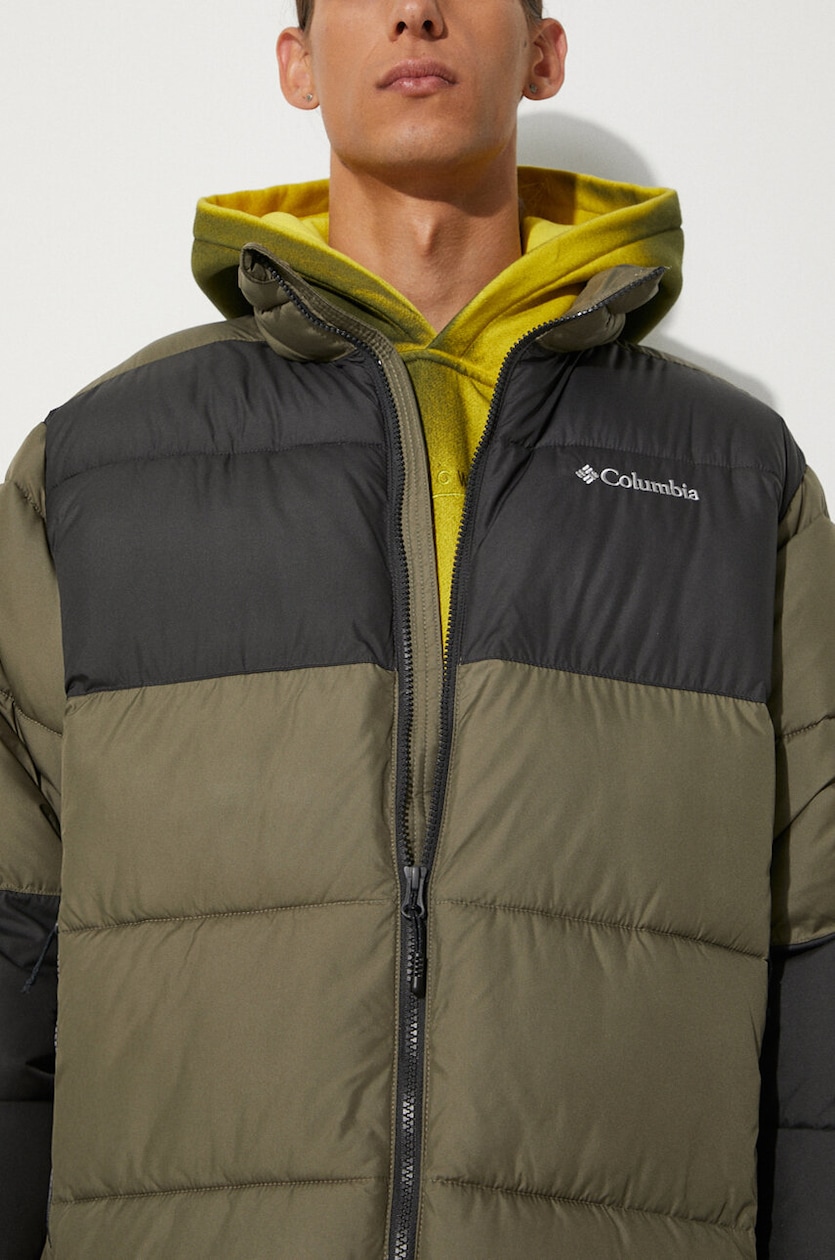 Columbia jacket men's green color at PRM US