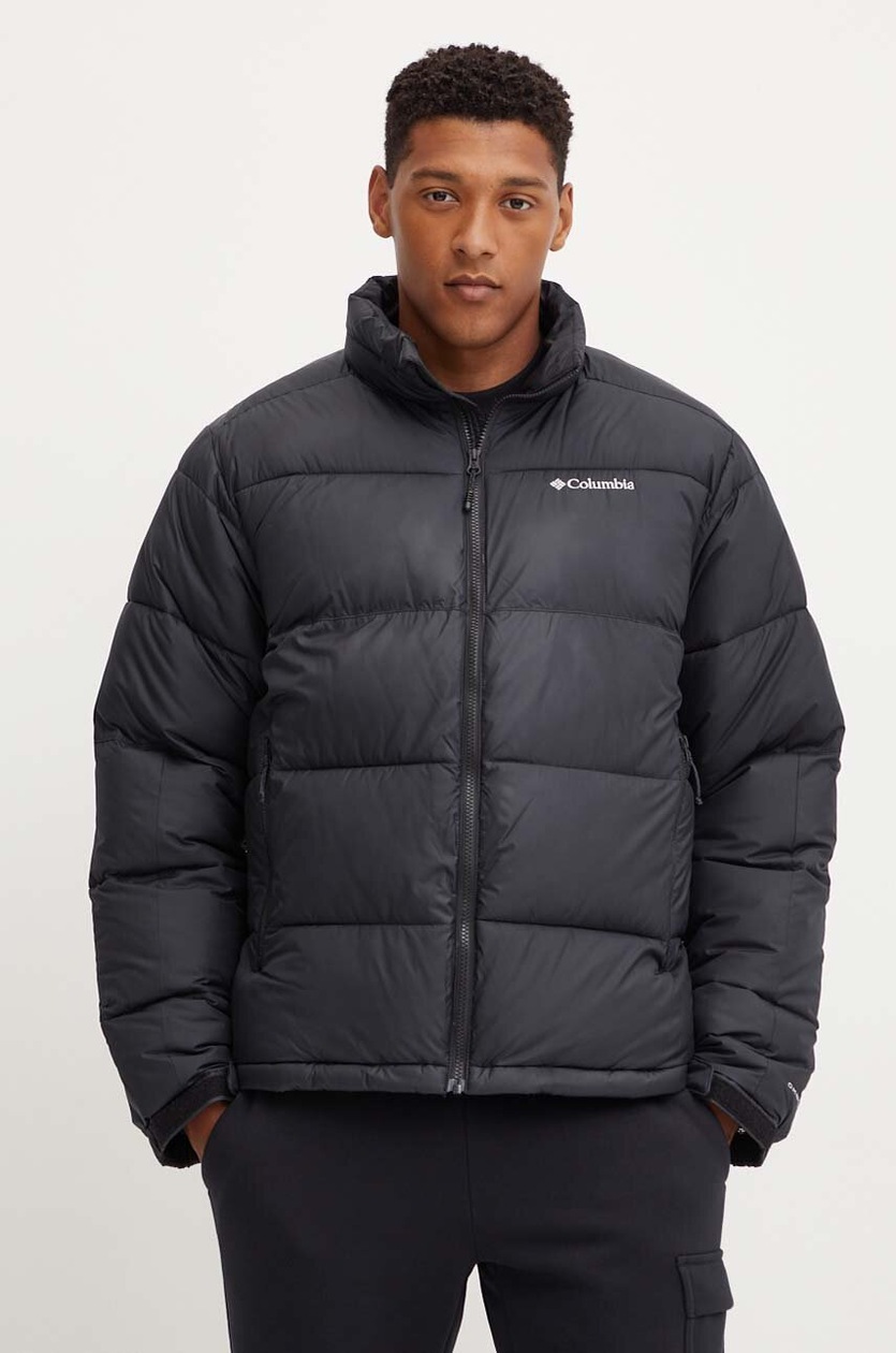 Куртка A-COLD-WALL* Shiro Hooded Puffer Jacket мужская цвет чёрный