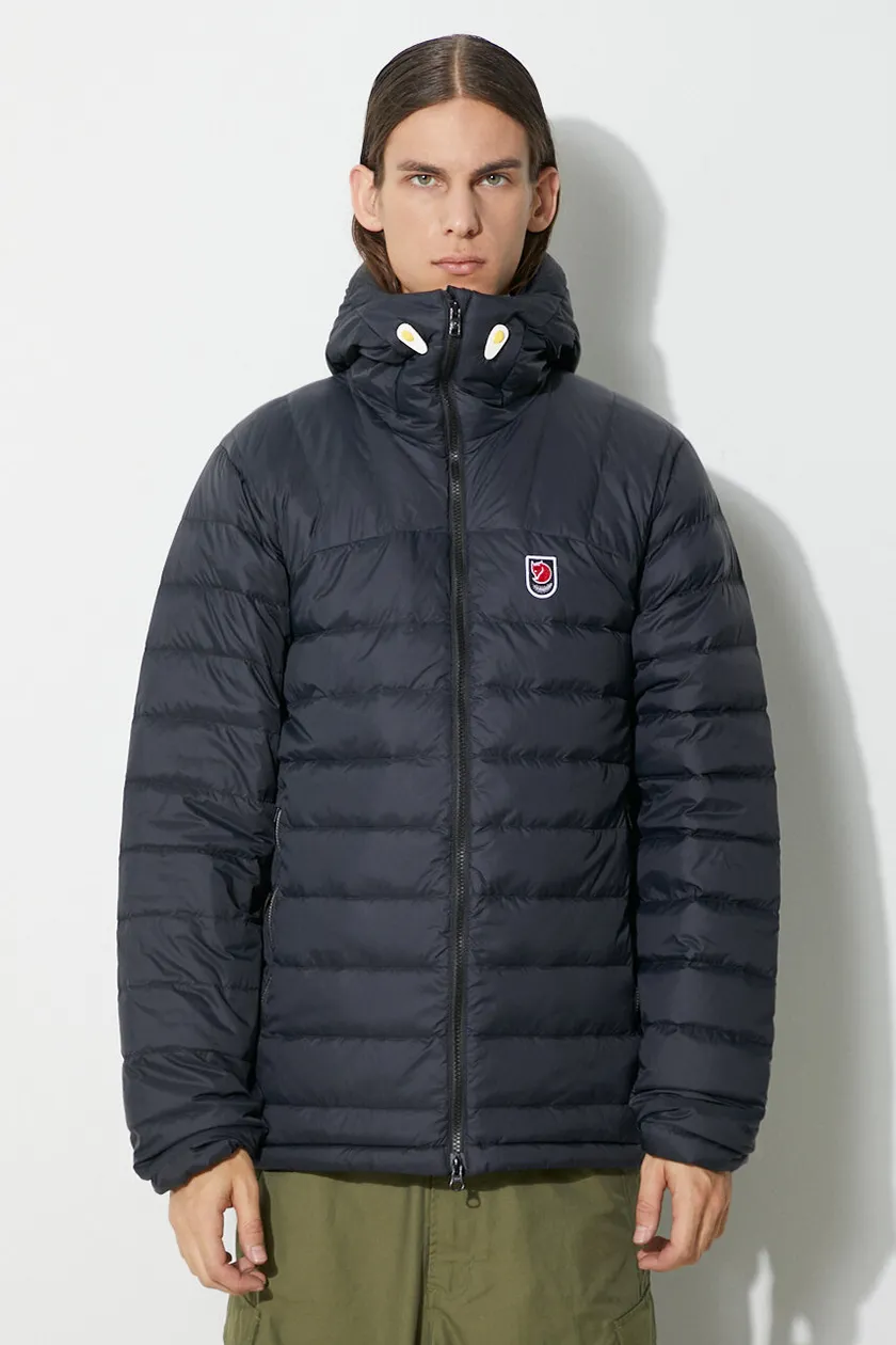 Fjallraven down jacket Expedition Pack Down men s navy blue color at PRM US