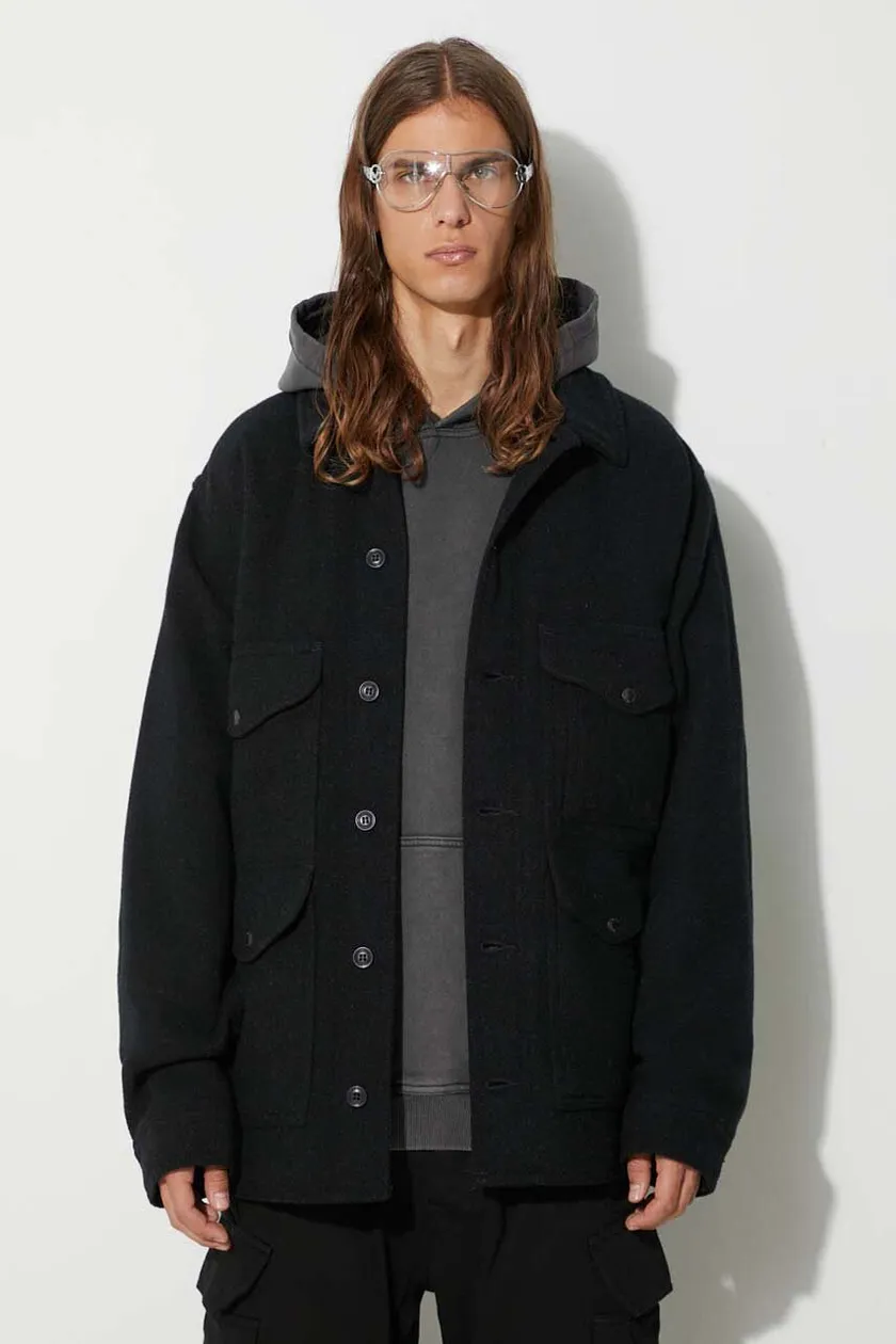 Filson wool jacket Mackinaw Cruiser black color FMCPS0015 | buy on PRM