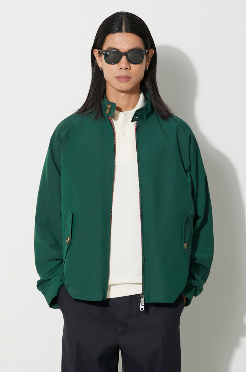 Baracuta jacket Baracuta x Barbour Clayton Wax men's green Baracuta jacket Baracuta x Barbour Clayton Wax men's green