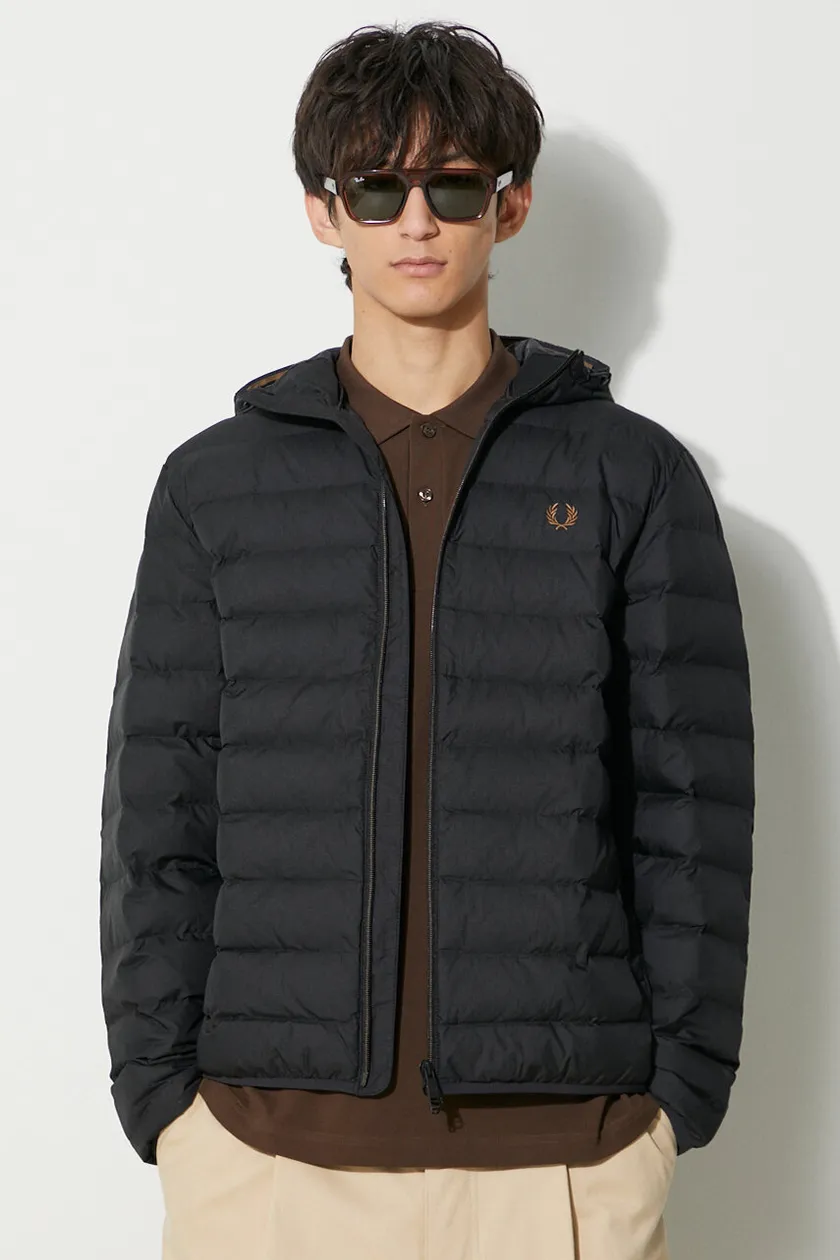 Fred perry 2024 long jacket