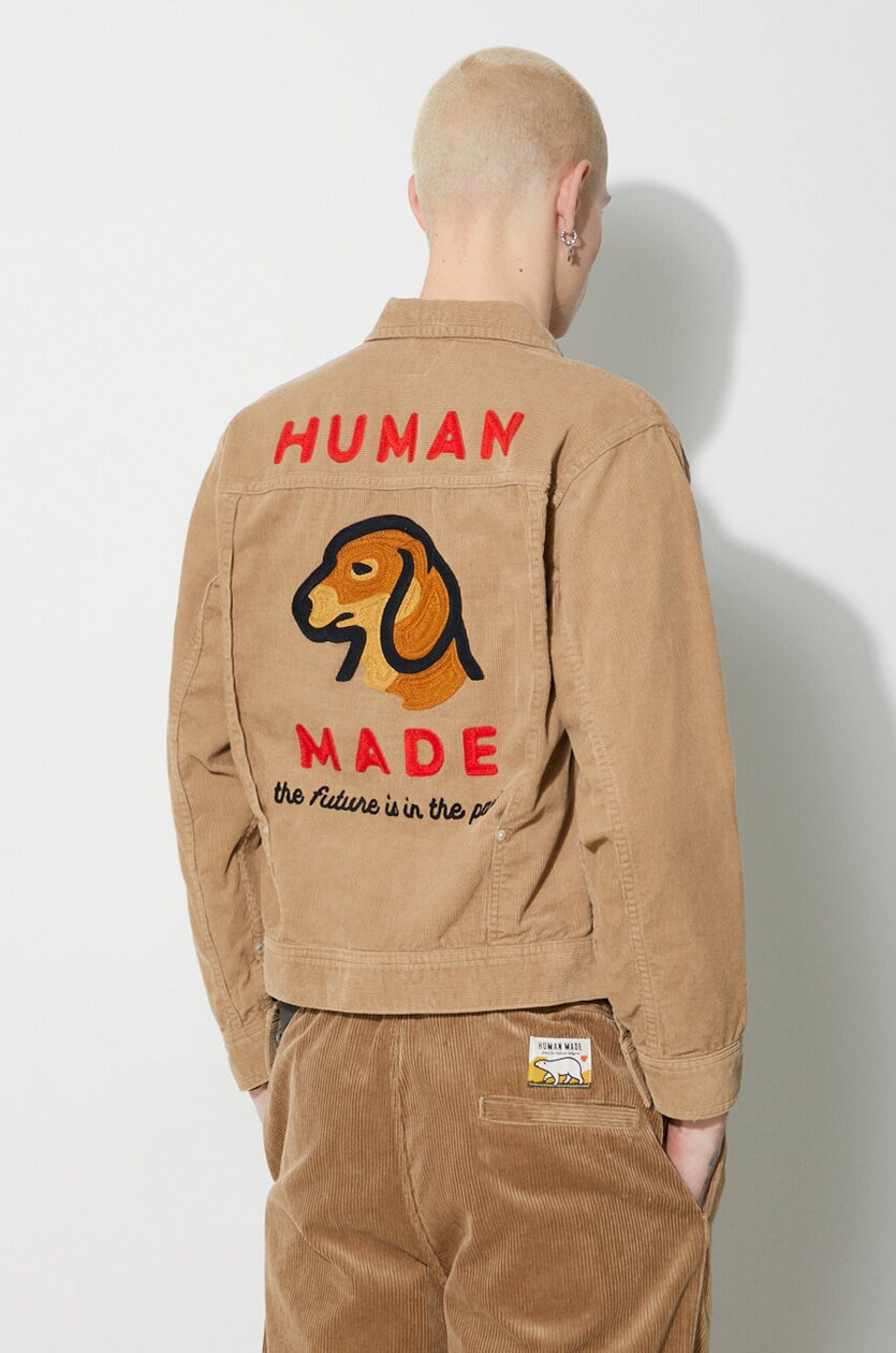 human made corduroy work jacket Cinosural International School