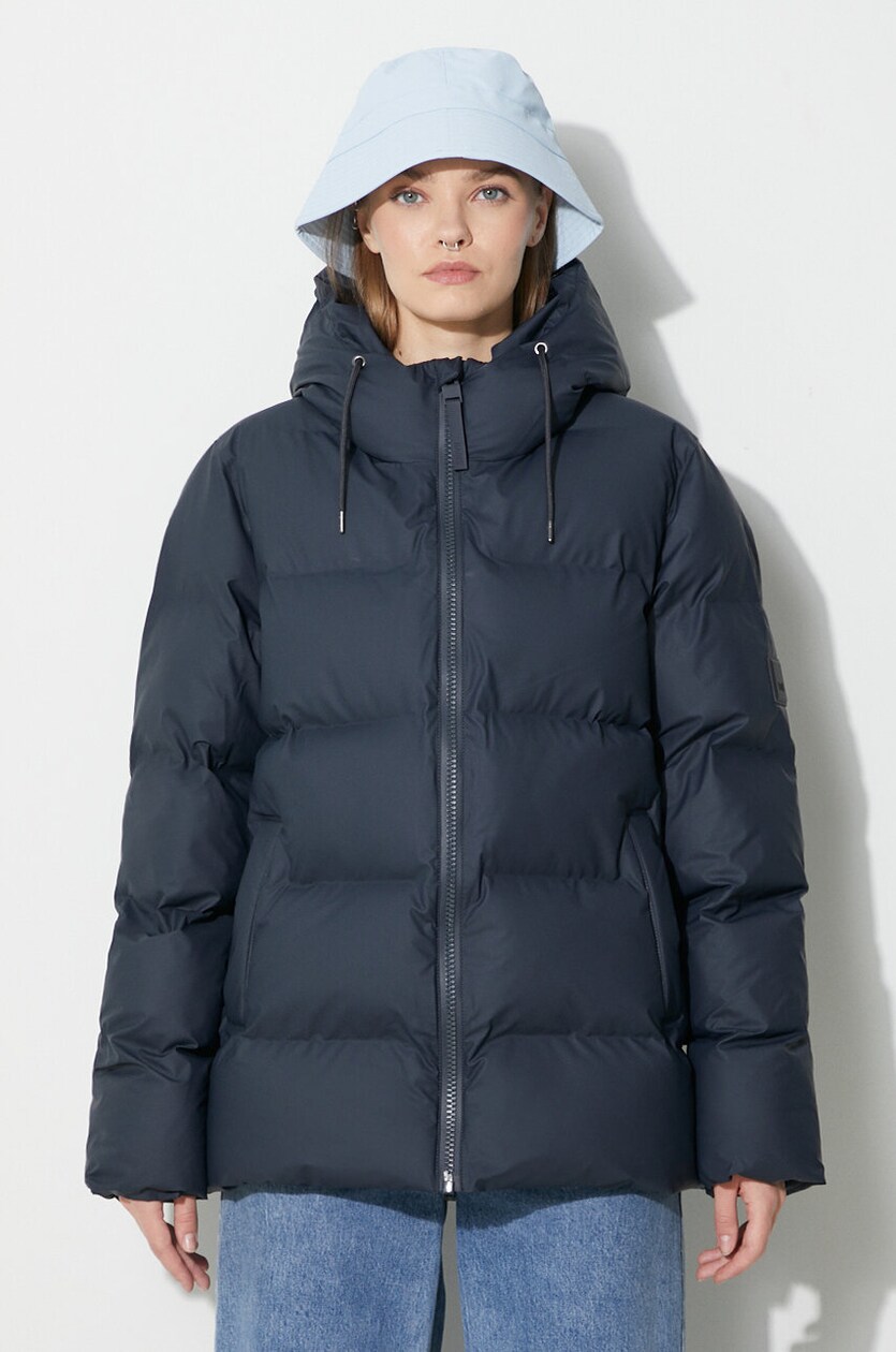 Martine Rose jacket Shrunken Track Jacket navy blue color