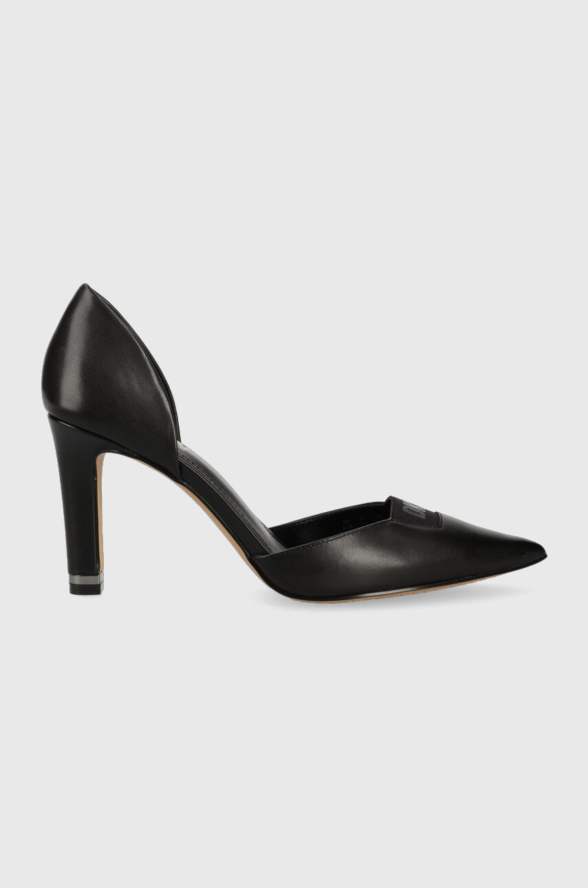 Dkny szpilki sk rzane Marian kolor czarny K2349662 Answear