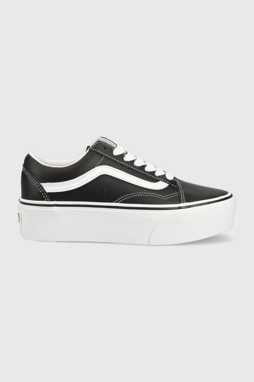 Vans in pelle outlet donna