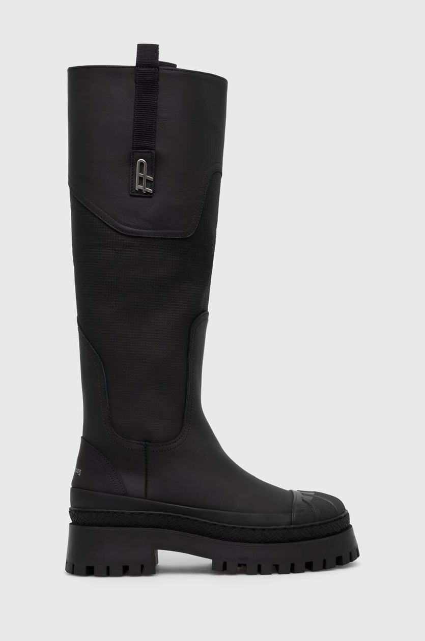 GANNI western boots Mid Shaft Embroidered Western Boot