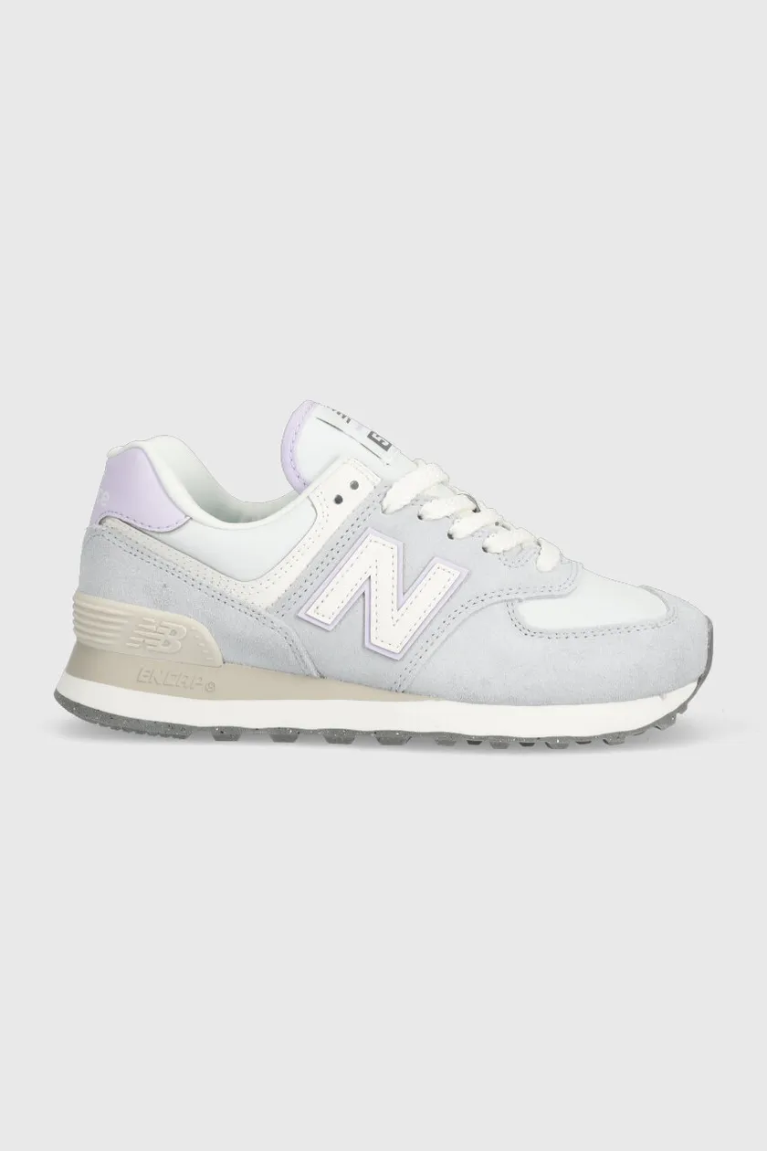 Grey and white on sale new balance 574