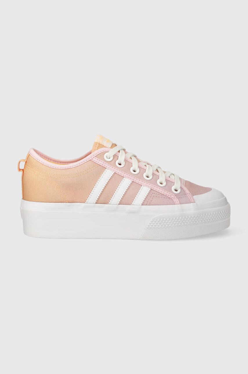 adidas Originals plimsolls Nizza Platform women's pink color IG5050 | buy  on PRM