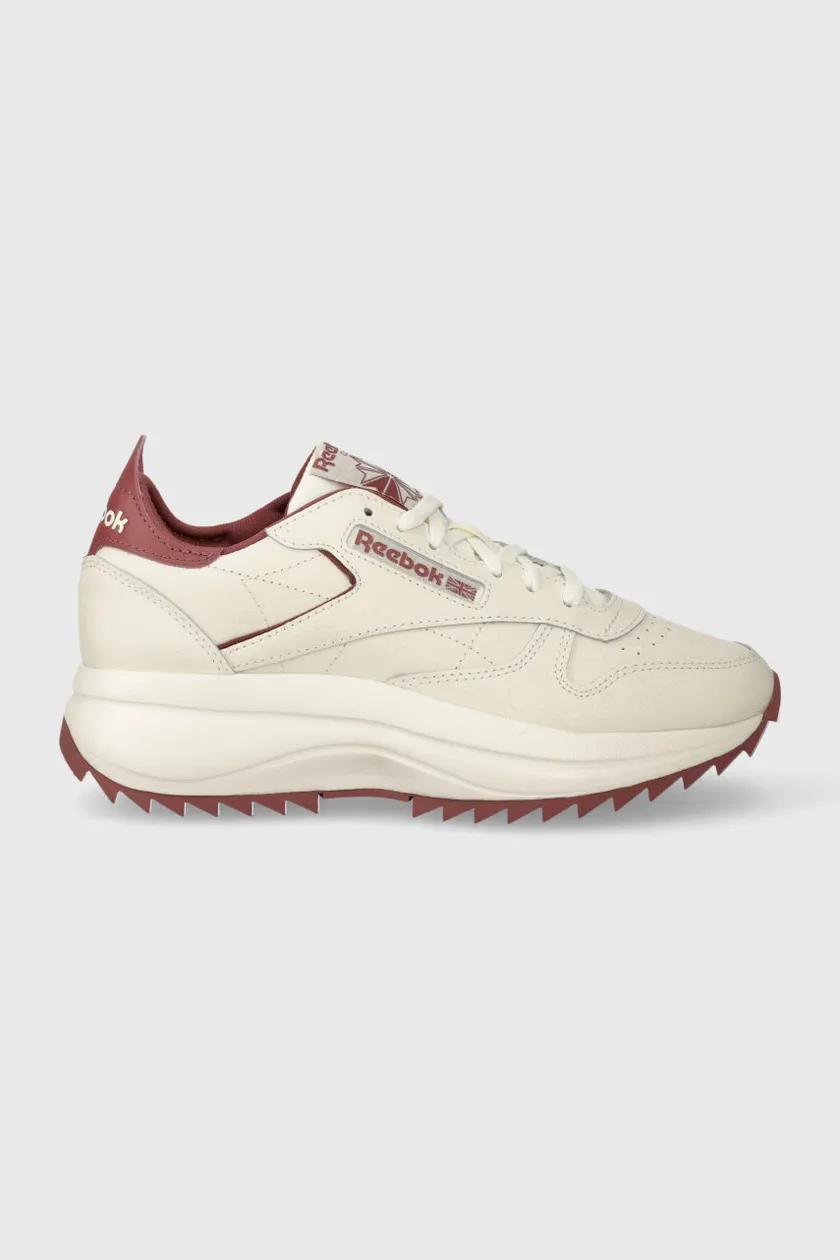 Reebok leather store femme brun