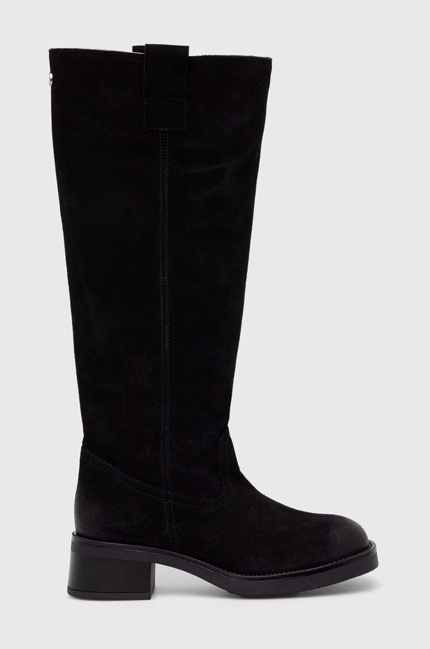 Stivali in pelle scamosciata new arrivals