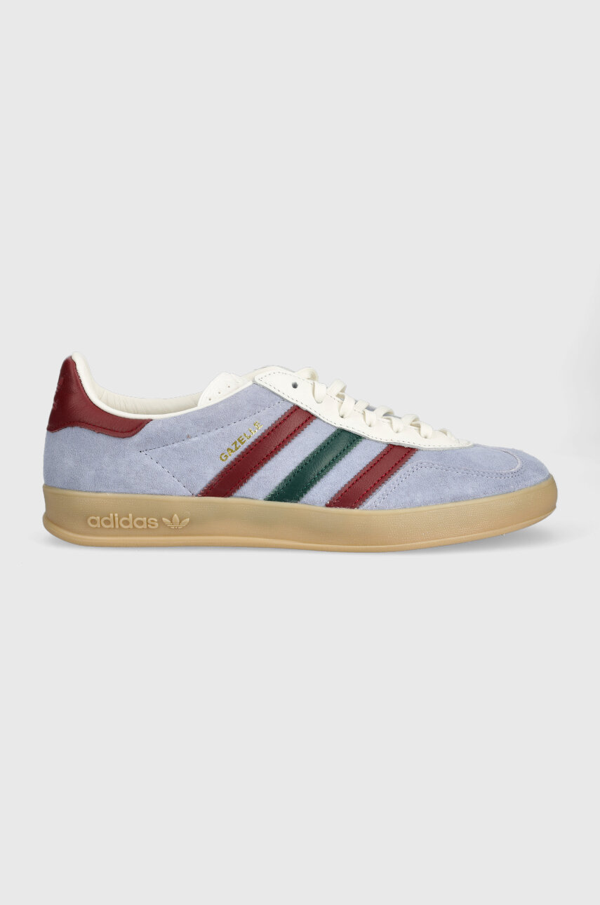 Adidas mens shop gazelle suede trainers