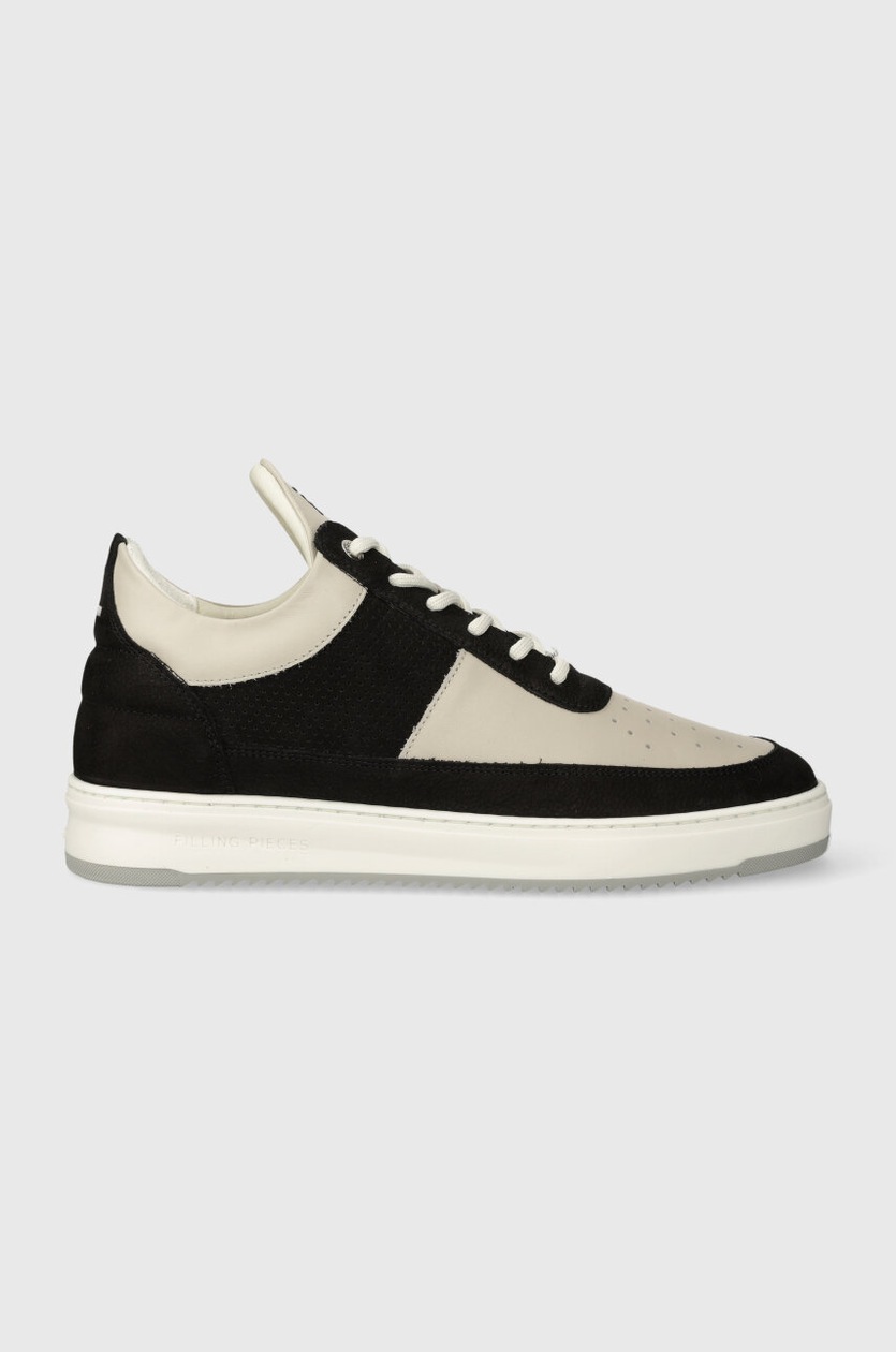 Filling Pieces leather sneakers Mondo Squash beige color